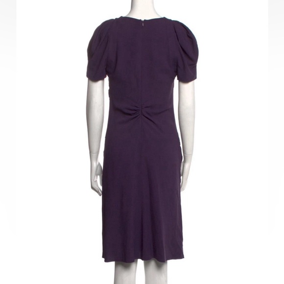 Prada Purple Ruched Dress‎ Size 44 - Picture 4 of 9